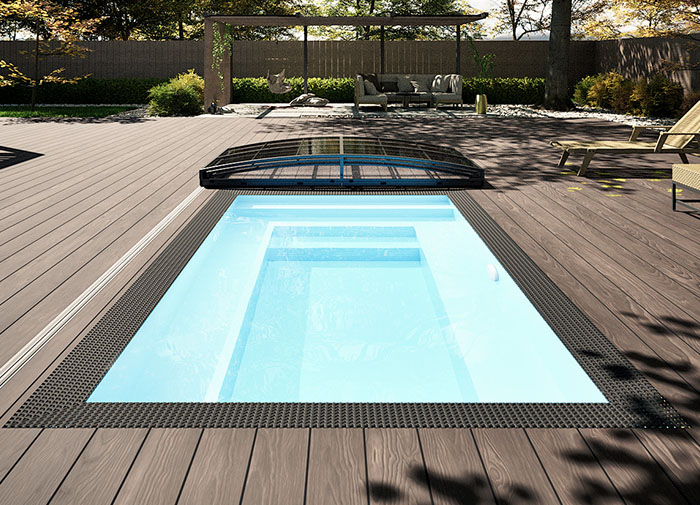 Albixon Pool MINI QBIG Überlaufpool 2,25x3,75m – Vorteilsübersicht