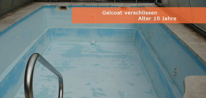 Sanierung von Schwimmbecken aus GFK