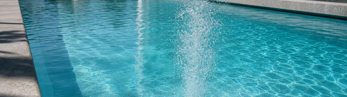 Bodenluftsprudel für den Pool