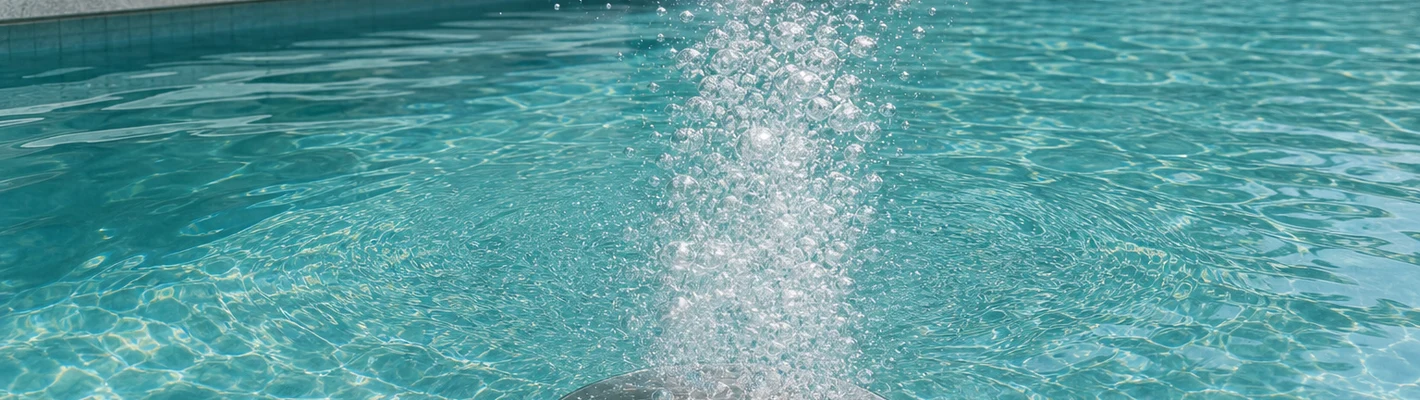 Luftsprudelanlagen für den Pool
