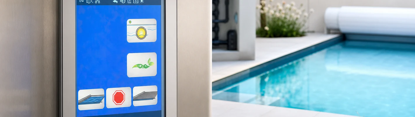 osf Pool-Display und Touch-Bedienteil