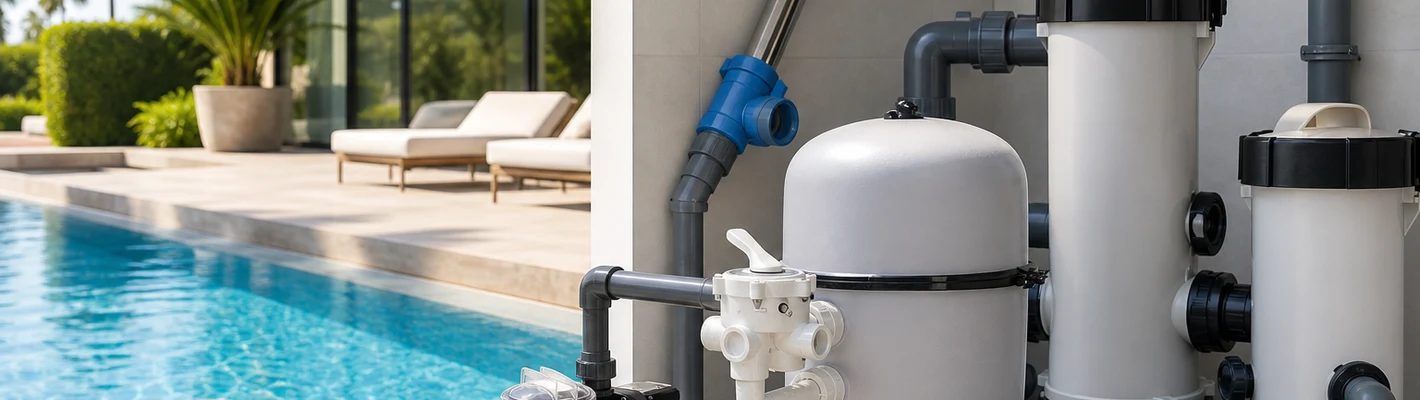 Filtertechnik-Sets für den Pool