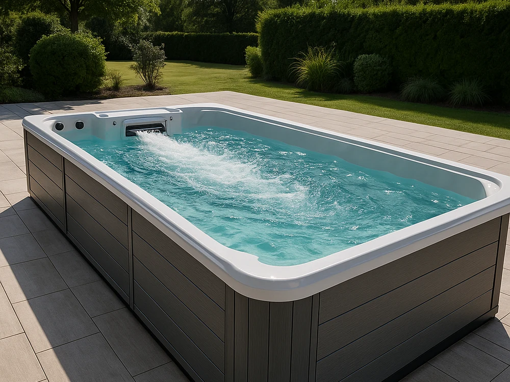 Swim Spa mit Gegenstromanlage