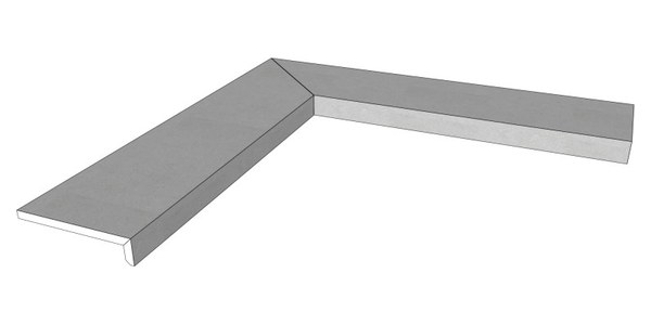 Exclusive Sizes L-Profil – Ecke 120 cm, 90°