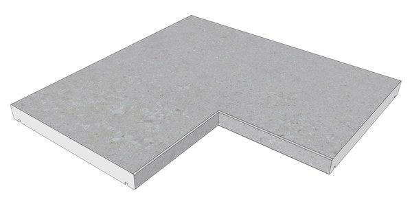 Beckenrandstein Modena – Ecke 29 x 49 cm