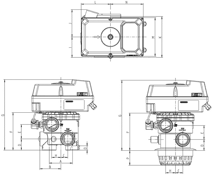 Loxone Aquastar Air Abmessungen