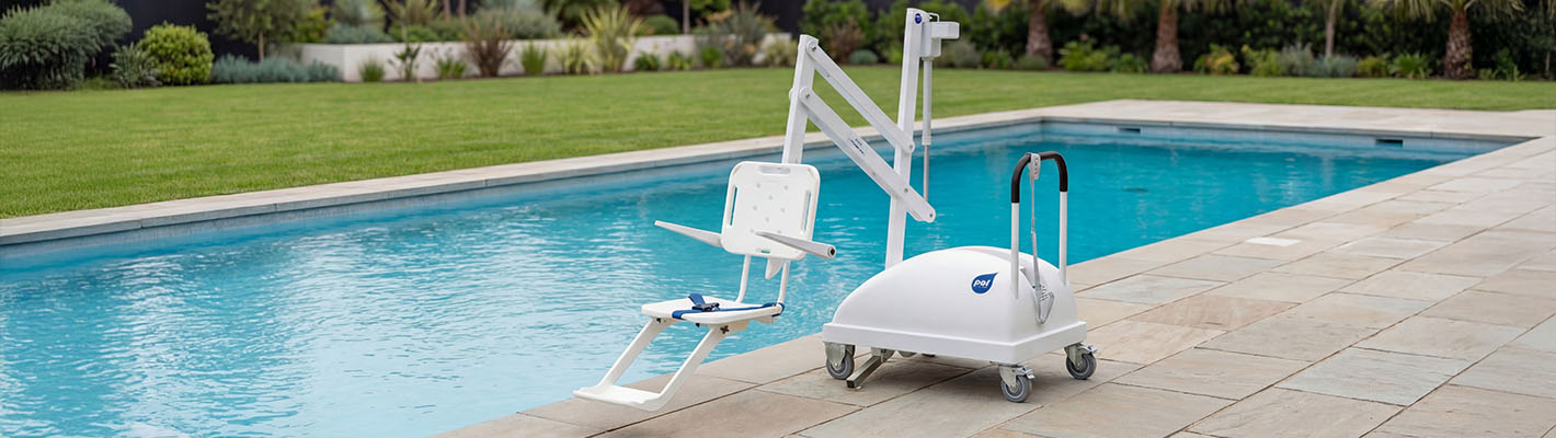 Hebesitz für Pool