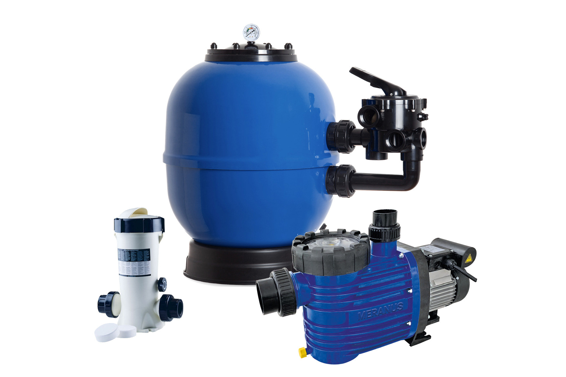 FTSP1 Filtertechnik Set Pro bis 45 m³