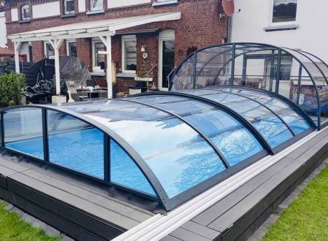 Poolüberdachung Aluna® Duo Poolüberdachung Aluna® Duo