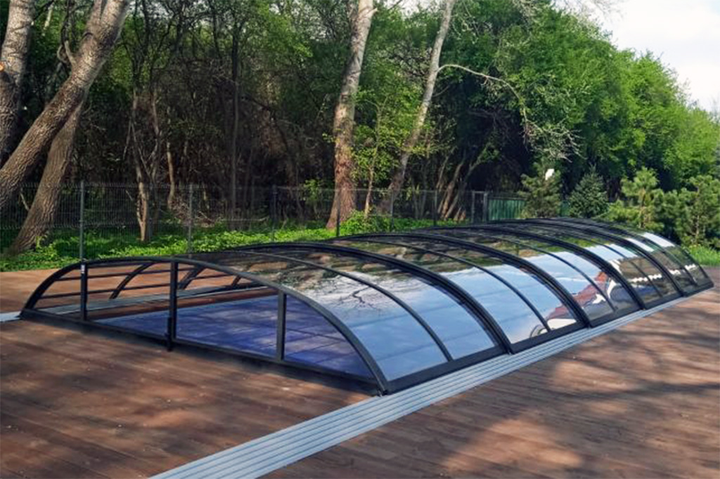 Poolüberdachung Aluna® Atlanta Poolüberdachung Aluna® Atlanta