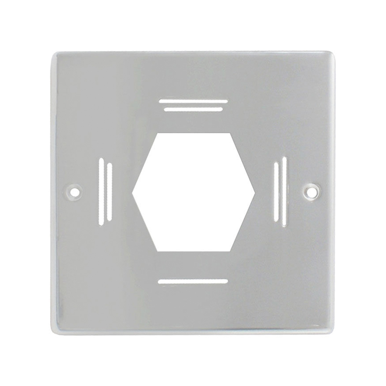 Edelstahlblende CUBE Line für LED Scheinwerfer, passend für Folien- und Fertigbecken