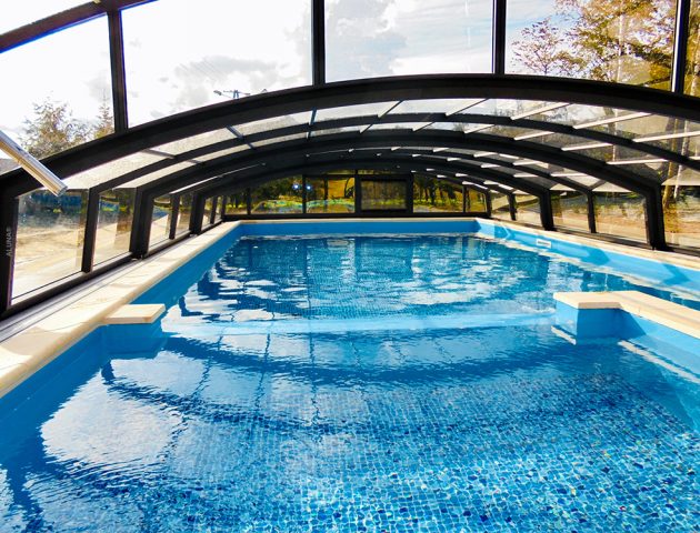 Schwimmbadüberdachung Aluna® Duo III Schwimmbadüberdachung Aluna® Duo III