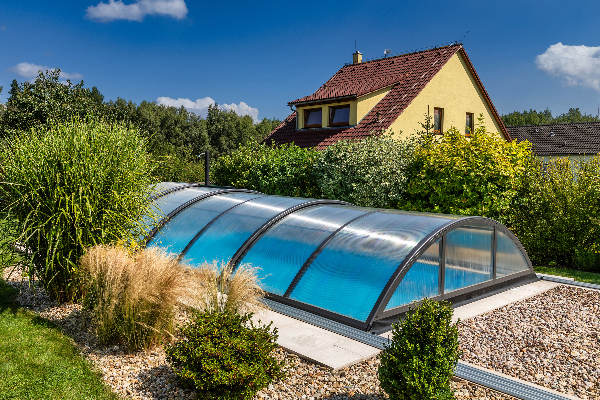 Poolüberdachung Albixon Klasik A Poolüberdachung Albixon Klasik A