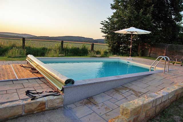 Sicherheitsabdeckung Schwimmbecken Calypso