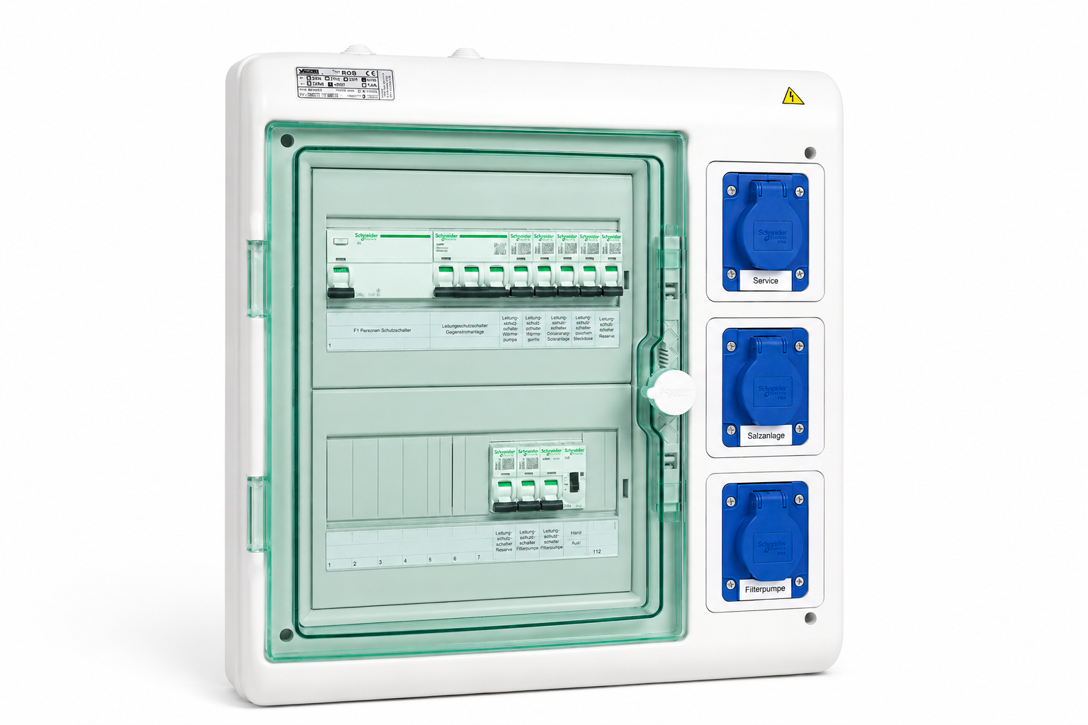 Verteilerkasten automatische Filtersteuerung 400V