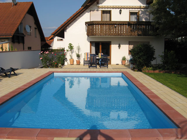 Folienauskleidung hellblau