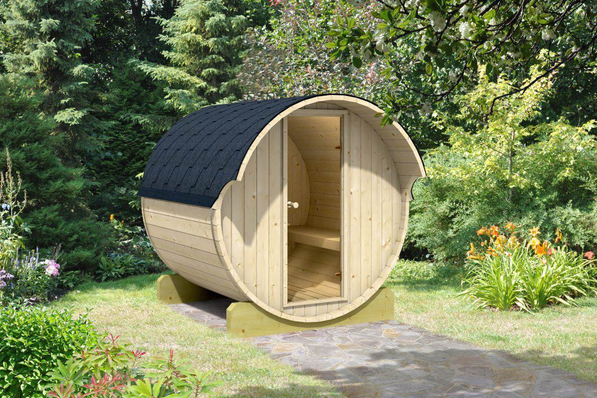 Saunafass_200_0 Fass-Sauna 656, 200 x 200 cm