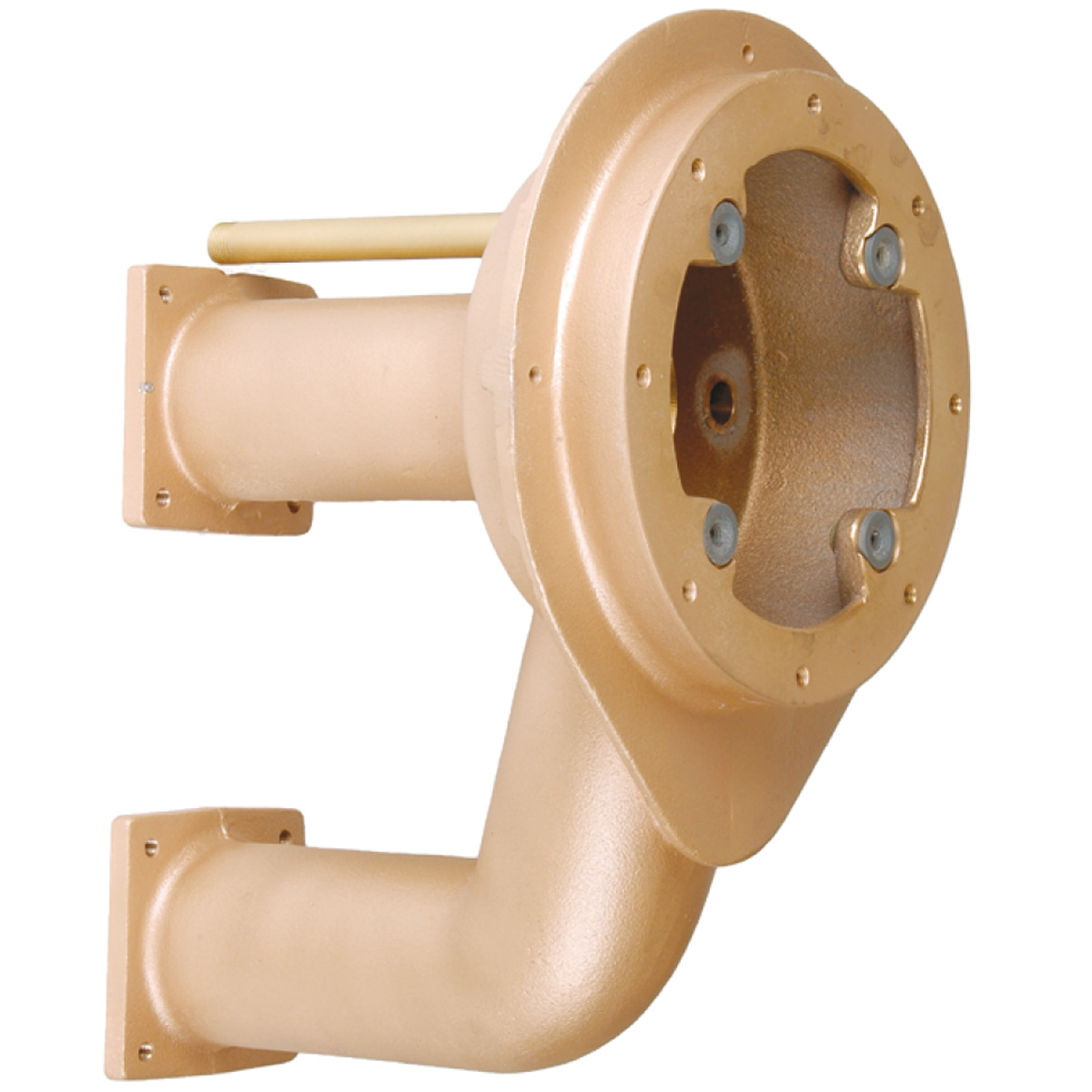 Einbausatz der Lahme Taifun Kompakt Gegenschwimmanlage aus Metall mit Flanschanschlüssen