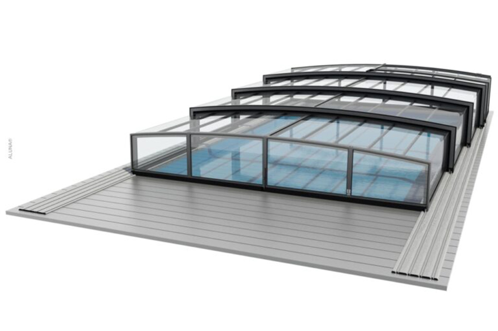 Schwimmbadüberdachung Aluna® H2O Schwimmbadüberdachung Aluna® H2O