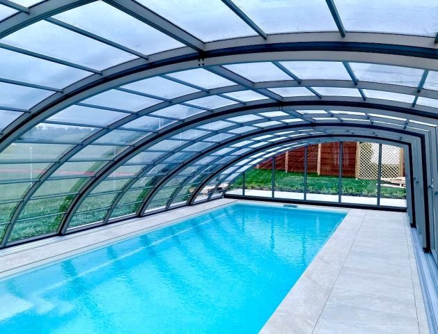 Poolüberdachung Aluna® Delta II Poolüberdachung Aluna® Delta II