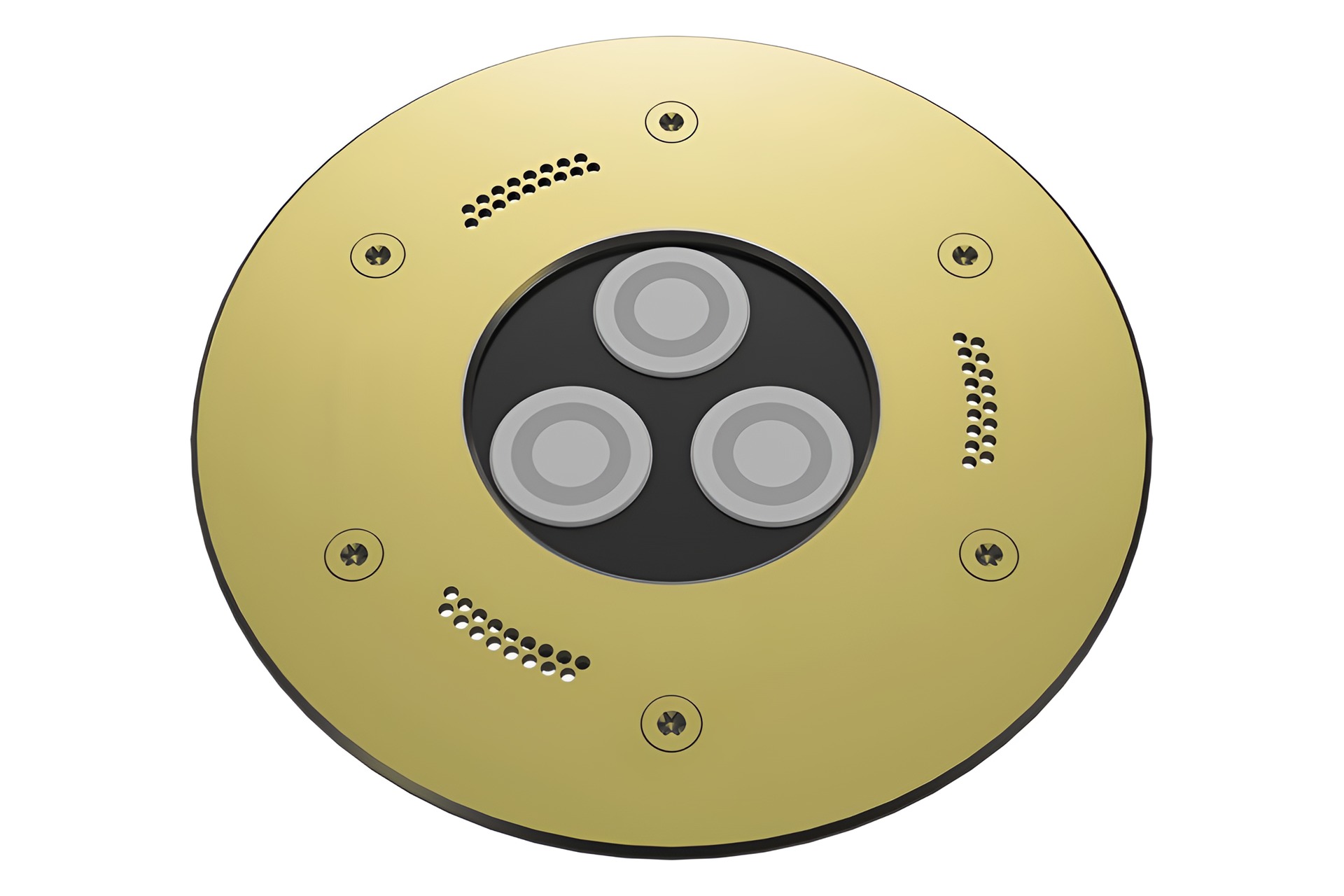 Behncke Revolution Piezotaster System 170 Goldline mit drei Tastern