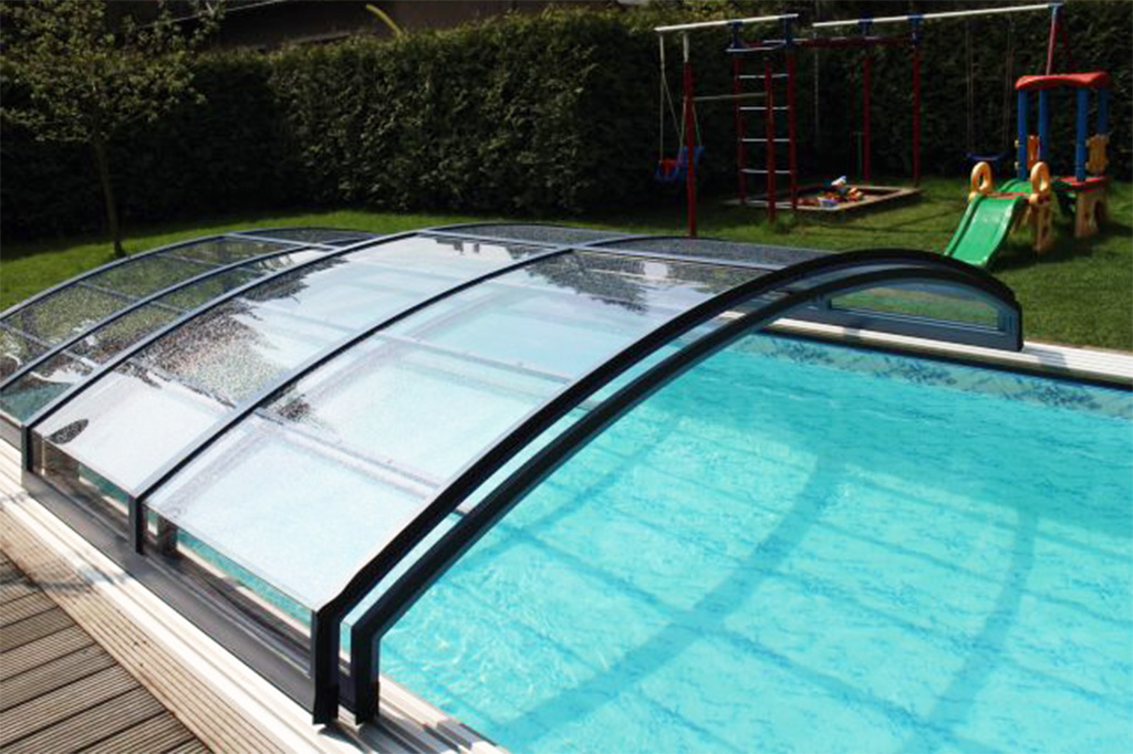 Schwimmbadüberdachung Aluna® Variant Light Schwimmbadüberdachung Aluna® Variant Light