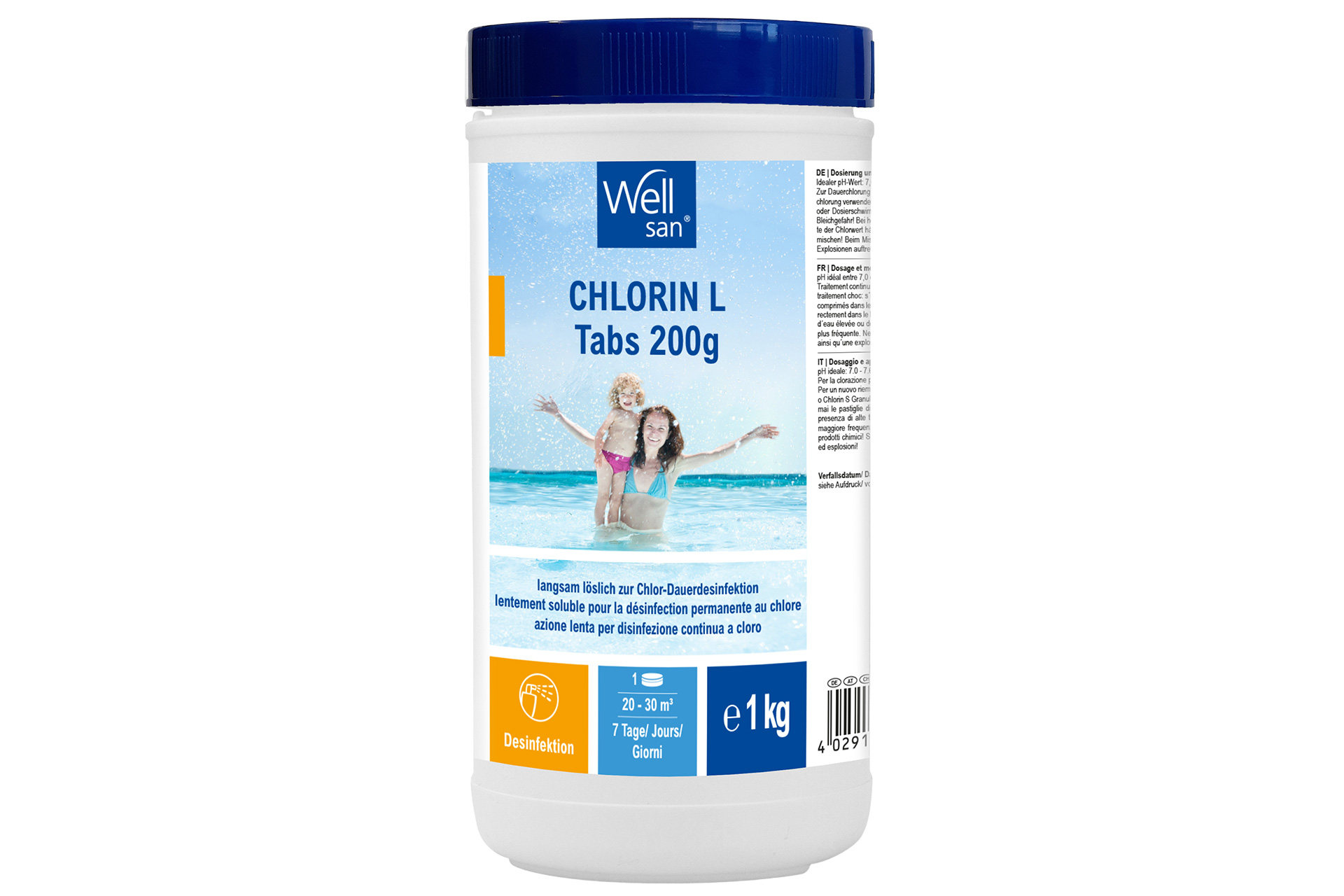 5505701W-1_Chlorin-L-Tabs-200-g-1-kg Wellsan Chlorin L Tabs 200g, 1 kg