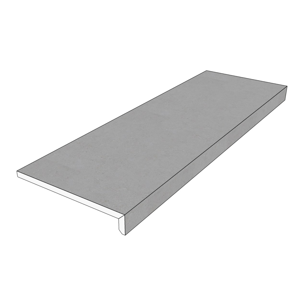 Scandi Roc Beckenrandsteine Exclusive Sizes L-Profil Steinansicht