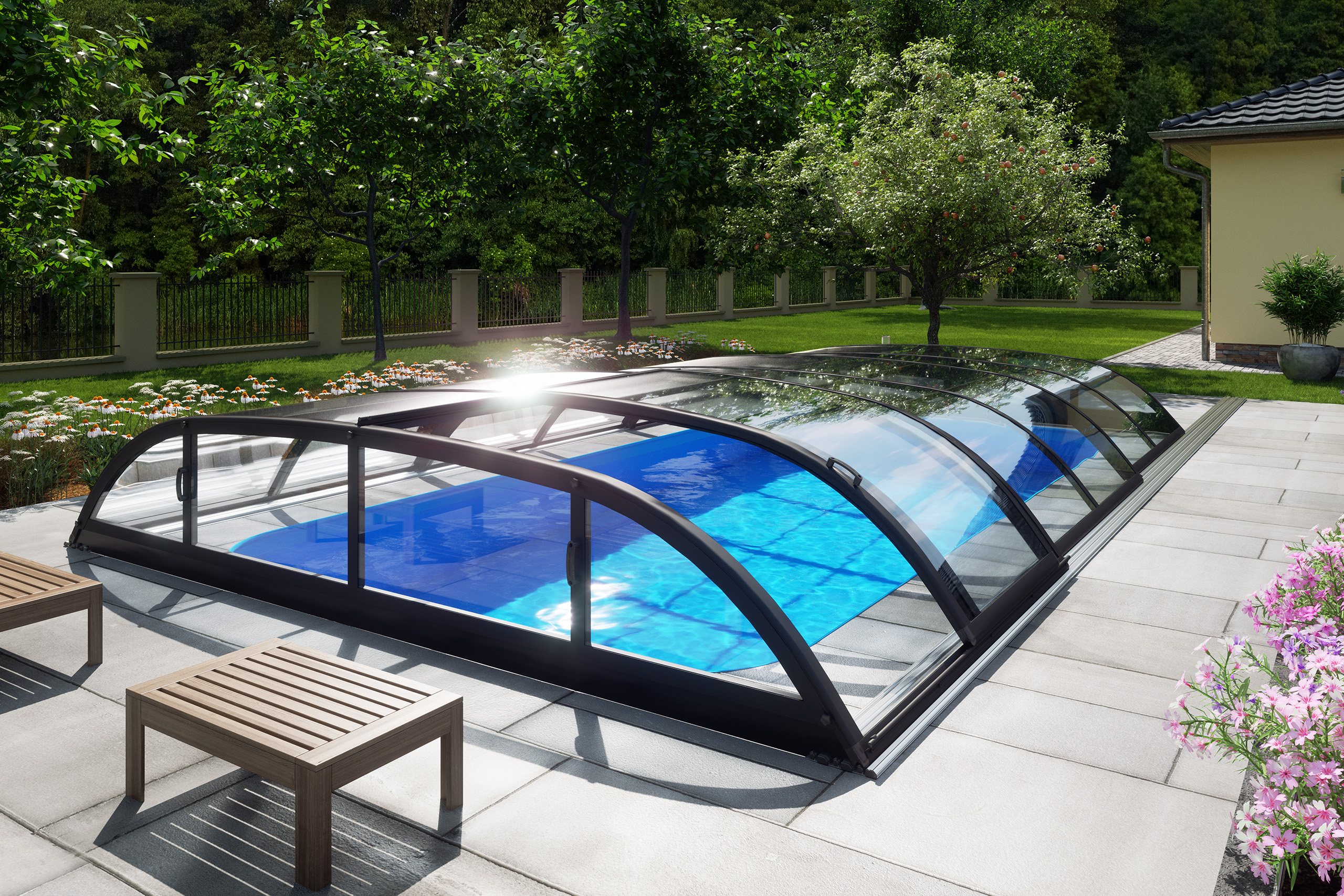 pool-mit-ueberdachung-dallas-clear-b Pool mit Überdachung Dallas Clear B