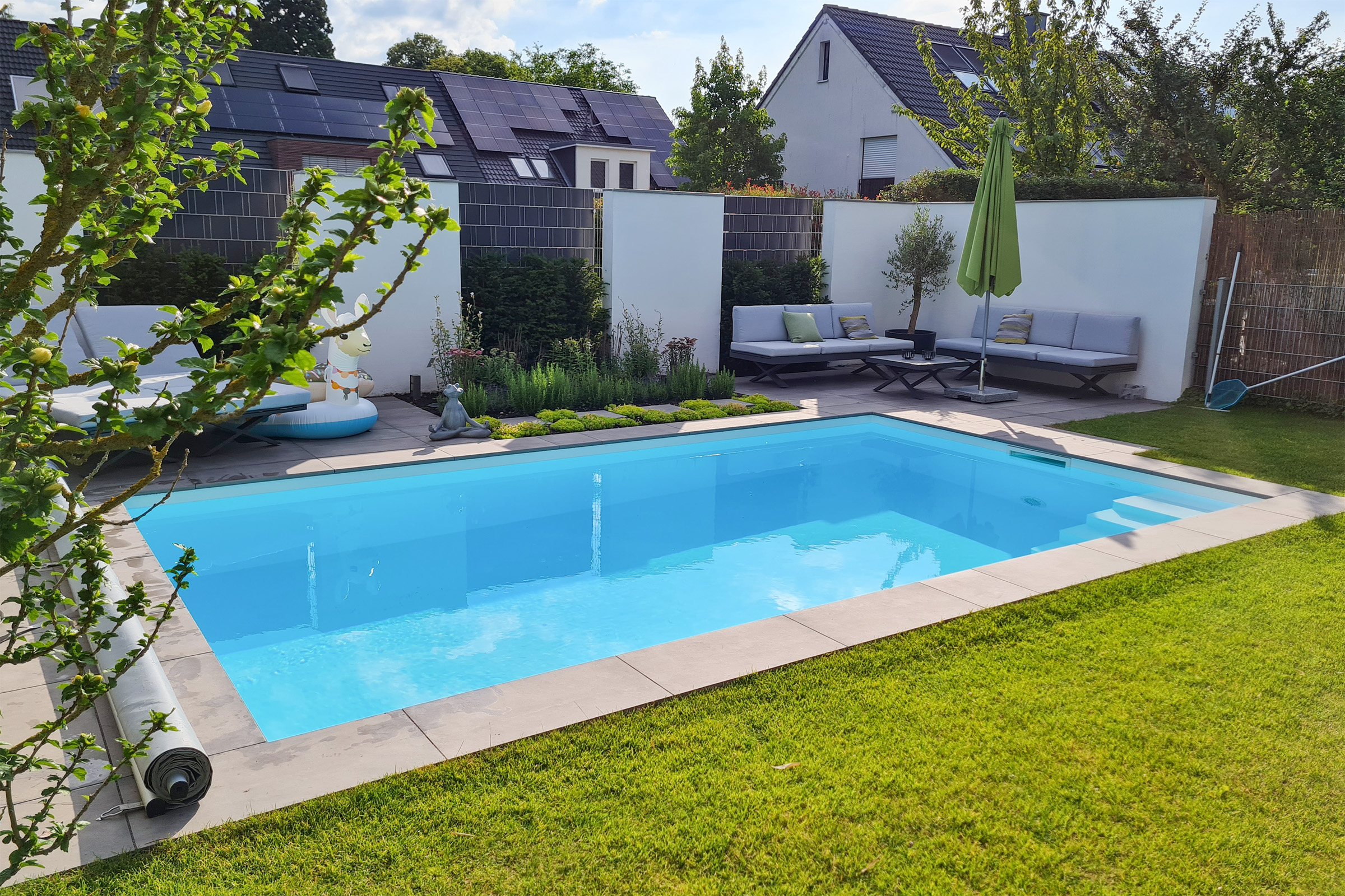 pp-pool-weiss-mit-skimmer-005a Skimmerbecken Elite PP Plus Pool 4x11 m