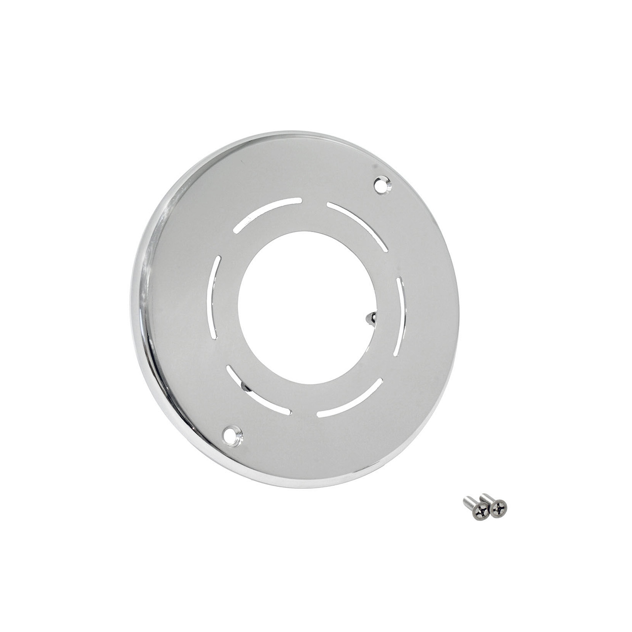 Edelstahlblende für Behncke Power LED Scheinwerfer mit Befestigungsschrauben