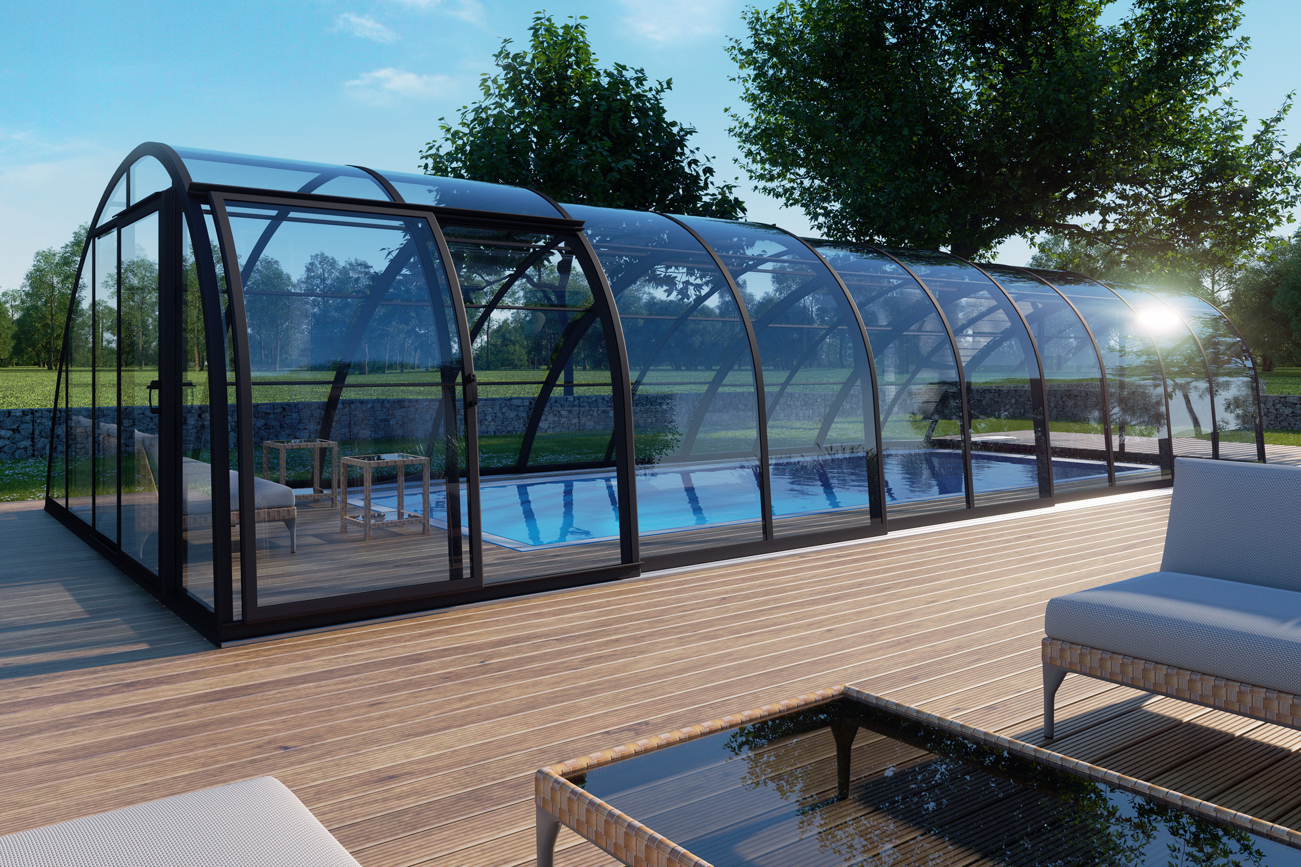 monaco_future-001 Albixon Monaco Future Poolüberdachung Clear