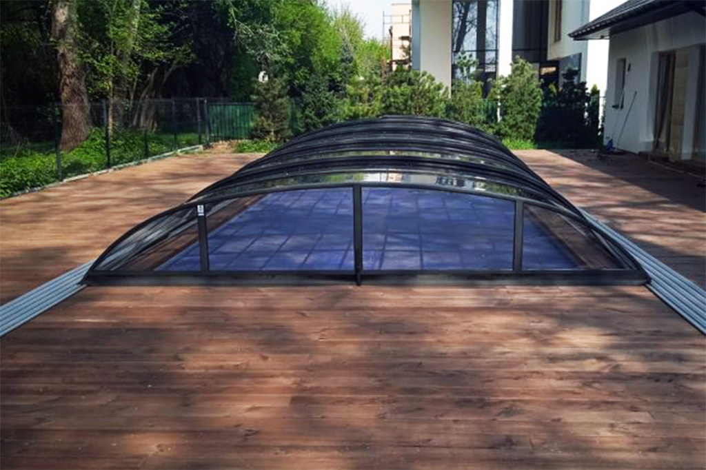 Poolüberdachung Aluna® Atlanta Poolüberdachung Aluna® Atlanta