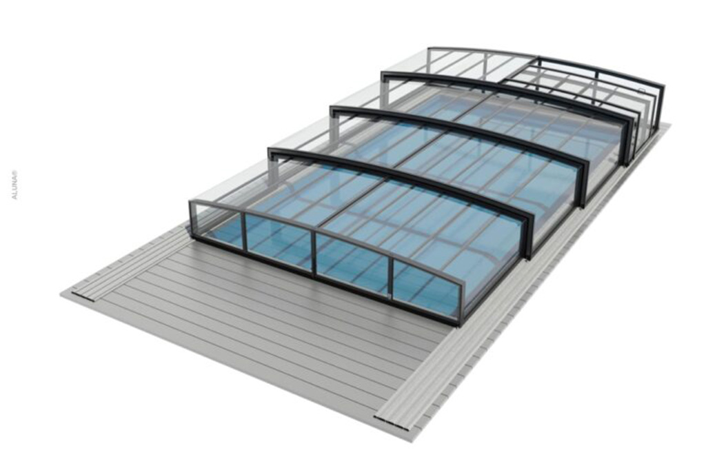 Schwimmbadüberdachung Aluna® H2O Schwimmbadüberdachung Aluna® H2O