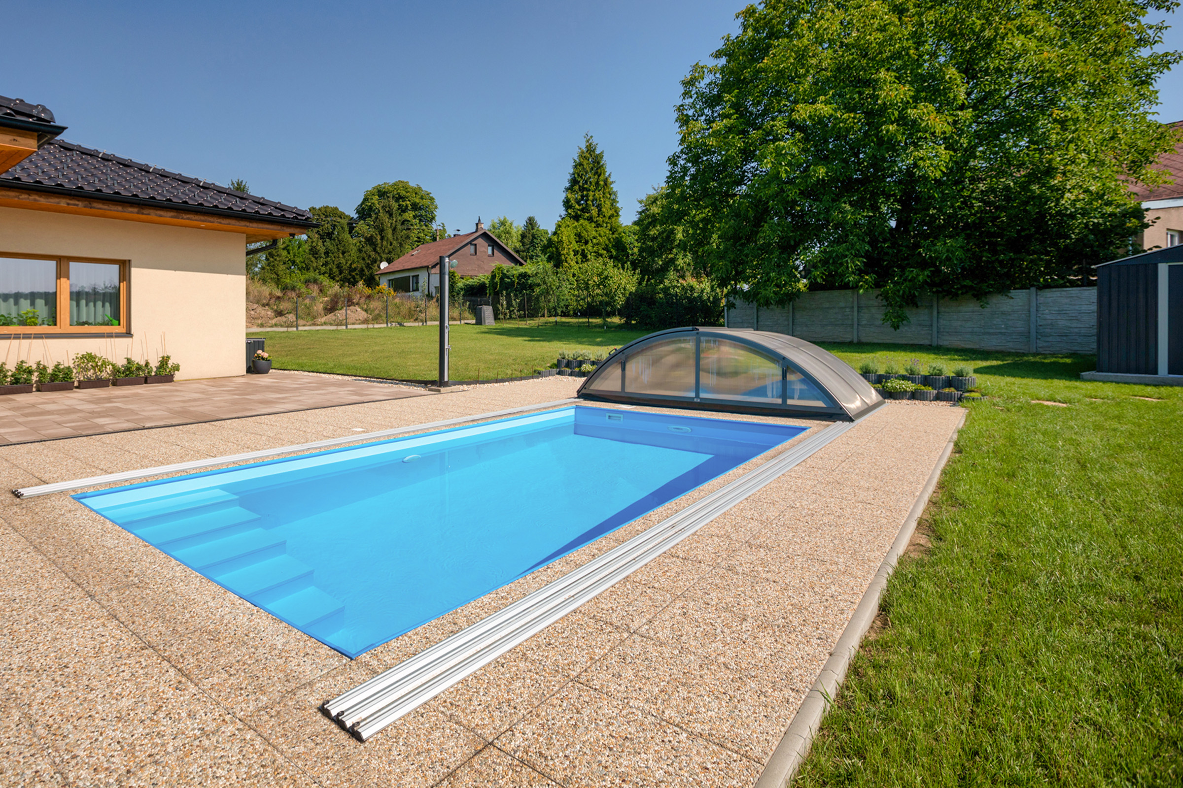 Poolüberdachung Albixon Klasik Poolüberdachung Albixon Klasik