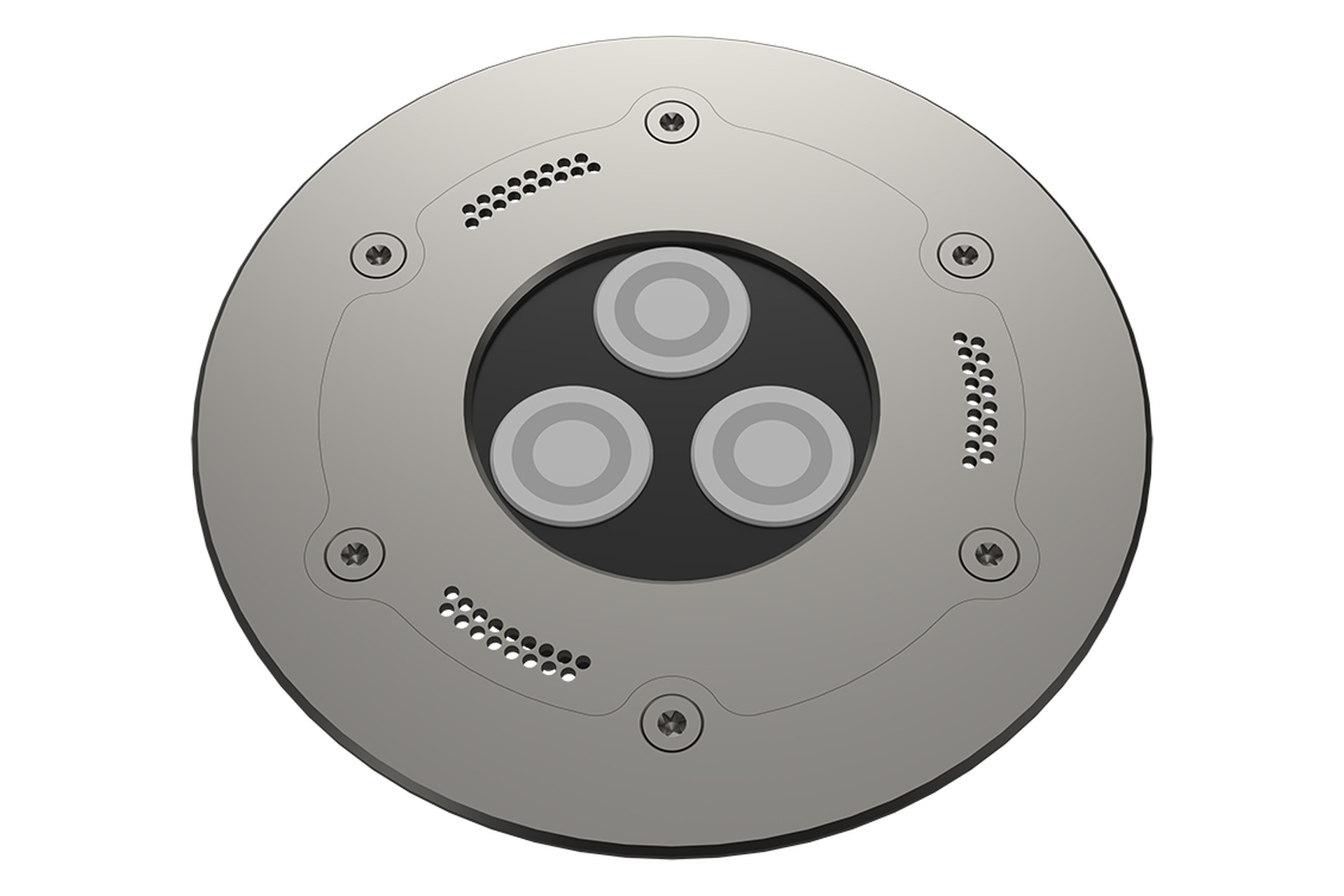 Behncke Revolution LED-Blende Edelstahl System 170 für BEHNCKE PowerLED und Piezo