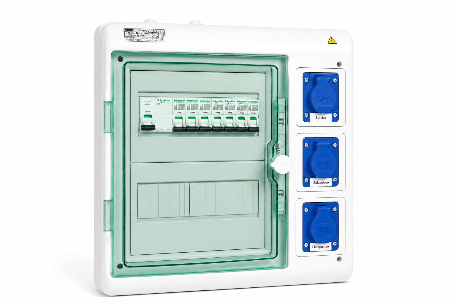 Verteilerkasten automatische Filtersteuerung 230V