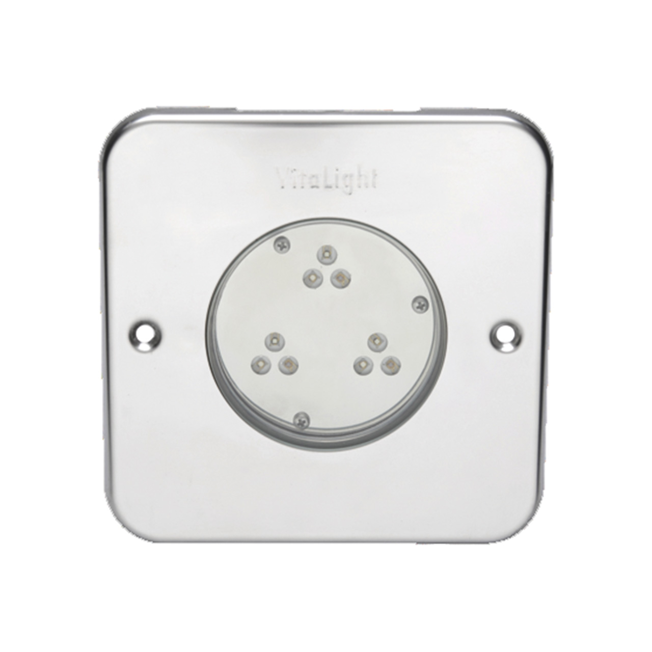 41000020 VITALIGHT 24V DC Power LED 2.0 UWS-Einsatz d=150 mm quadratisch 9W