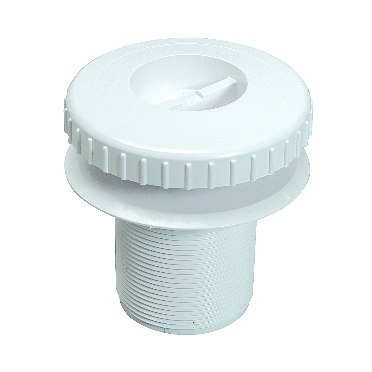 Aquareva Wanddurchführung Reinigeranschluß mit Stopfen TP271 in Weiß