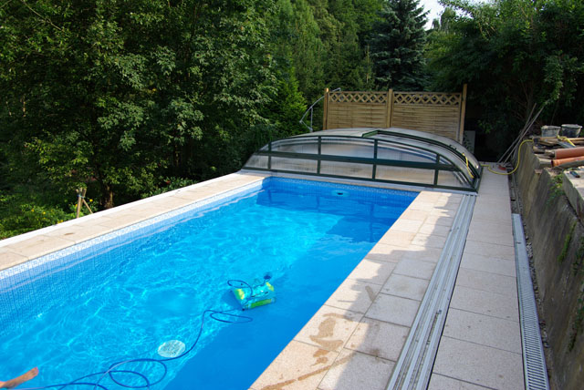 Schwimmbecken Überdachung Dresden