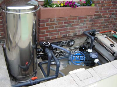 2005 Sandfilter Edelstahl
