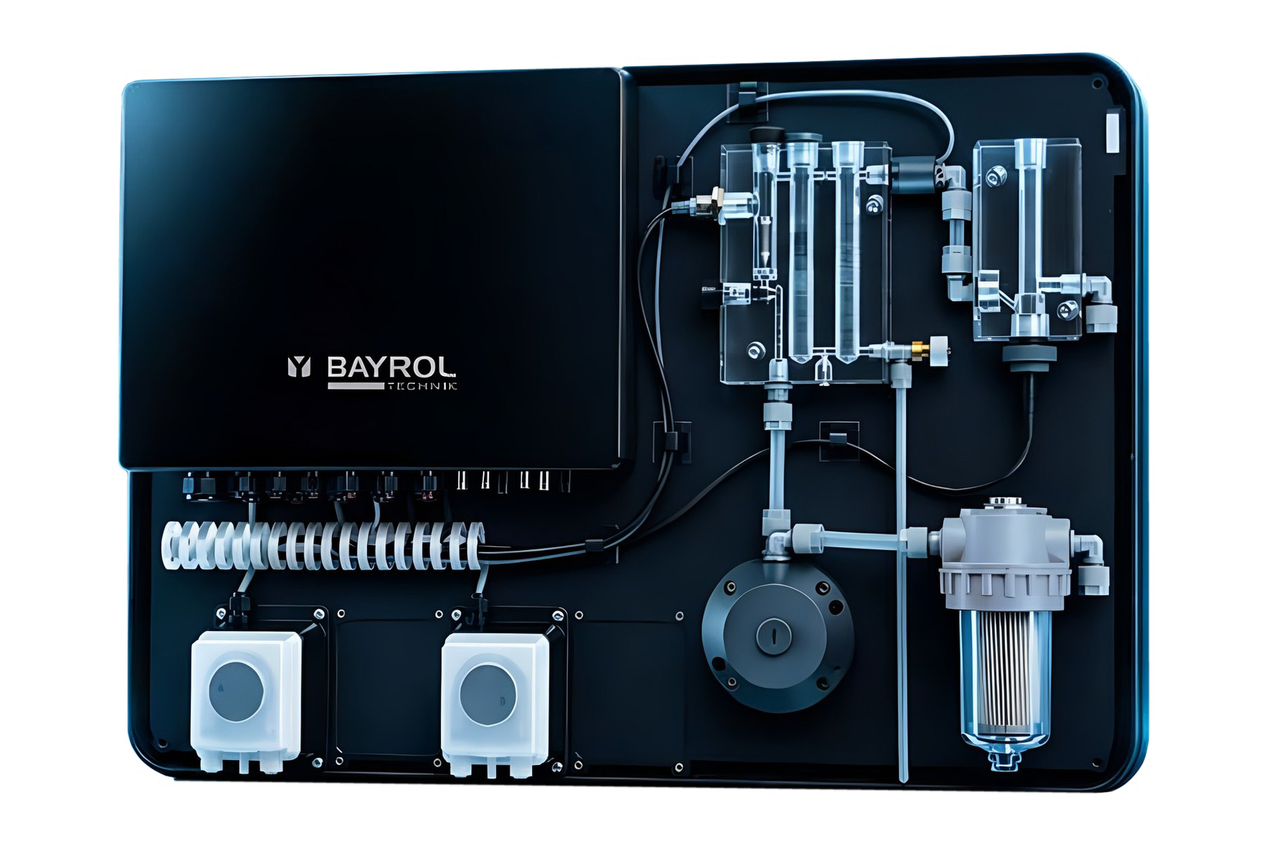 Bayrol PoolManager PRO Series 6 Dosieranlage mit Messzellen und Dosierpumpen
