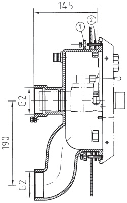 8001050-z Lahme Einbausatz Gegenstromschwimmanlage Junior