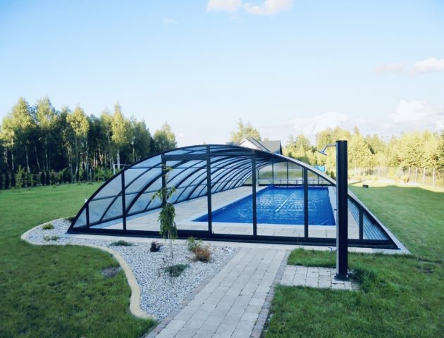 Schwimmbadüberdachung Aluna® Classic Schwimmbadüberdachung Aluna® Classic