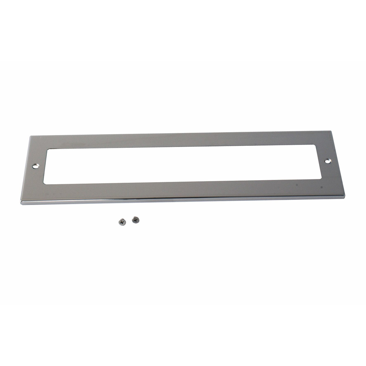 Edelstahl-Abdeckblende für Behncke Skimmer B600 SLIM mit zwei Schrauben