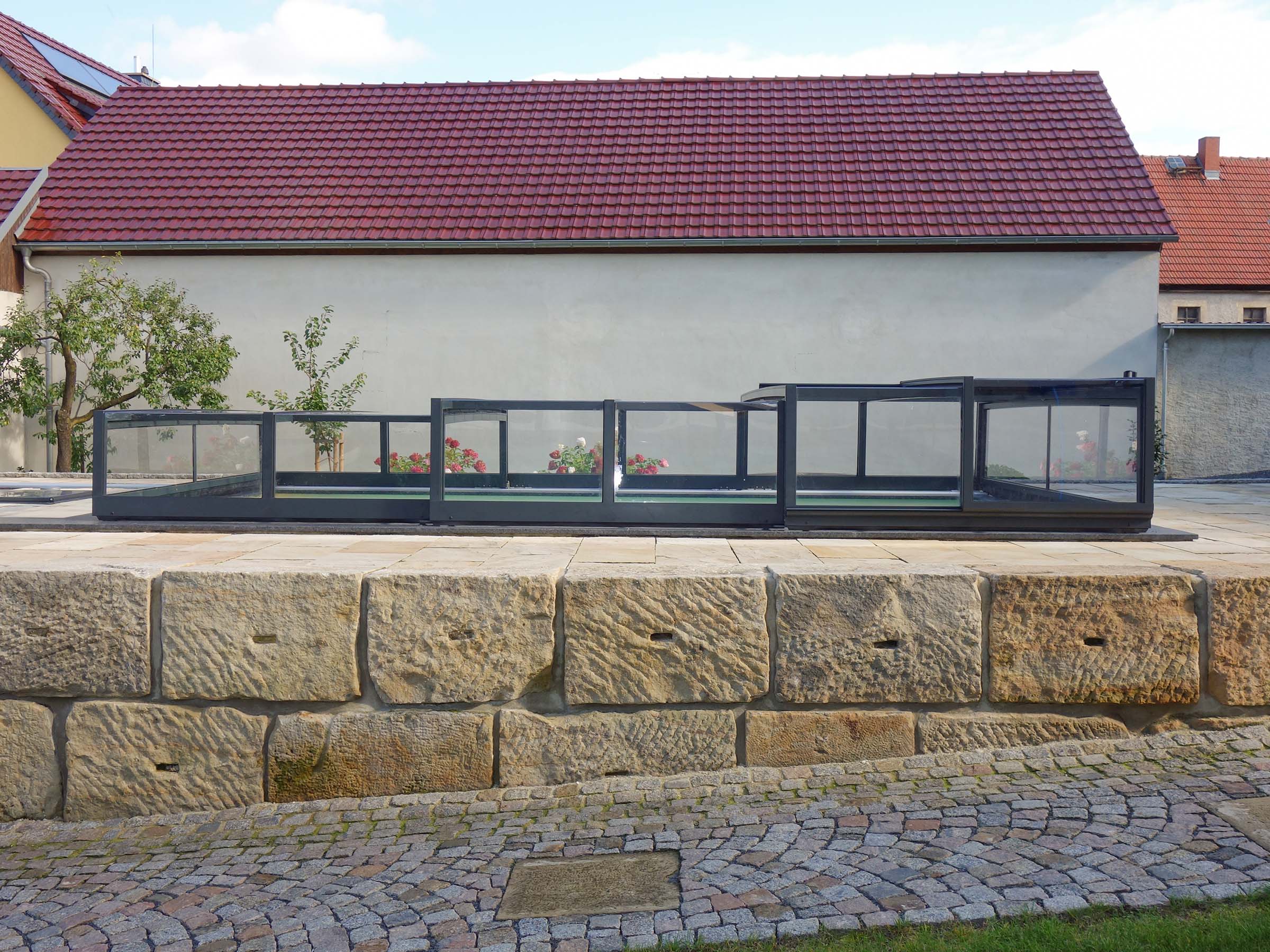 prestige-001 Poolüberdachung Prestige PLUS 85 cm