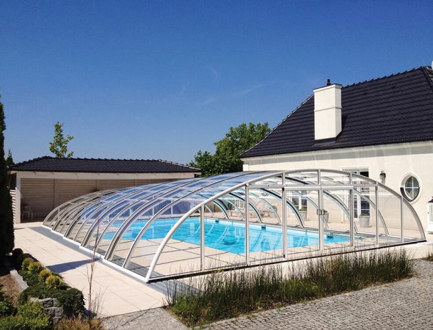 Schwimmbadüberdachung Aluna® Classic Schwimmbadüberdachung Aluna® Classic