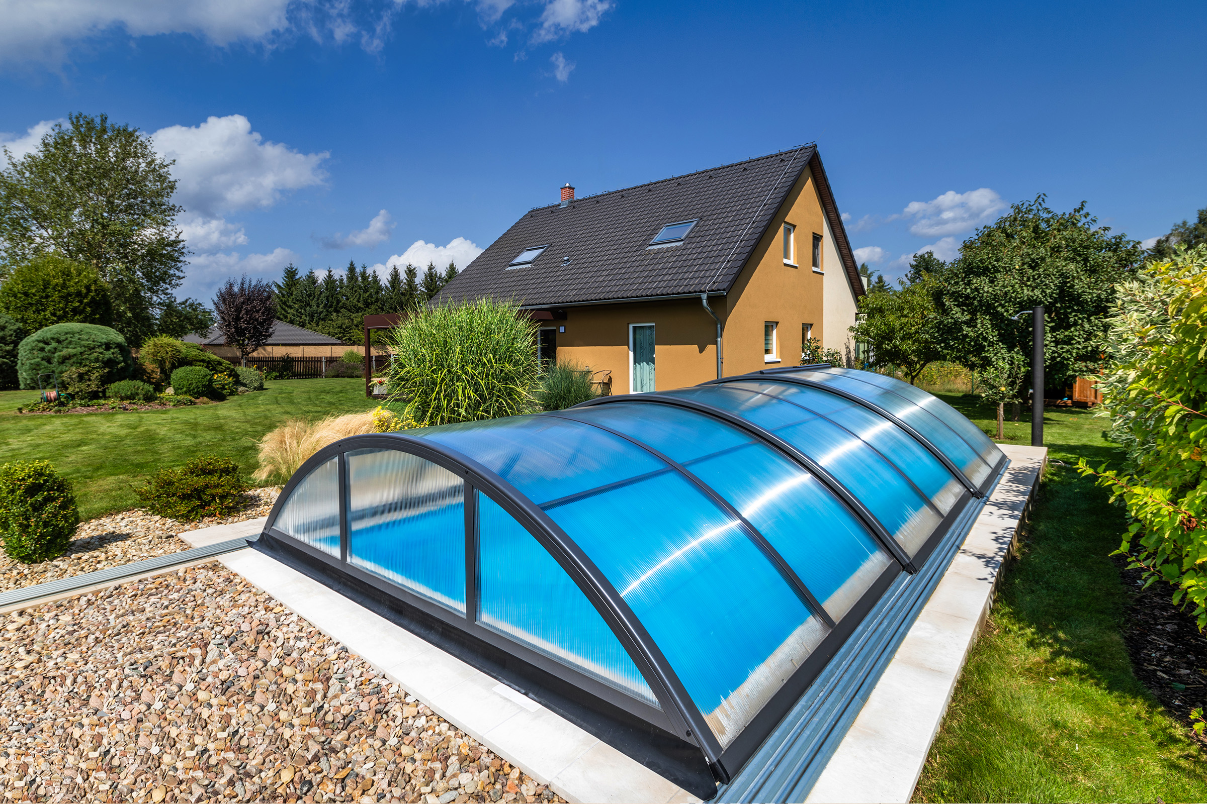 Poolüberdachung Albixon Klasik A Poolüberdachung Albixon Klasik A