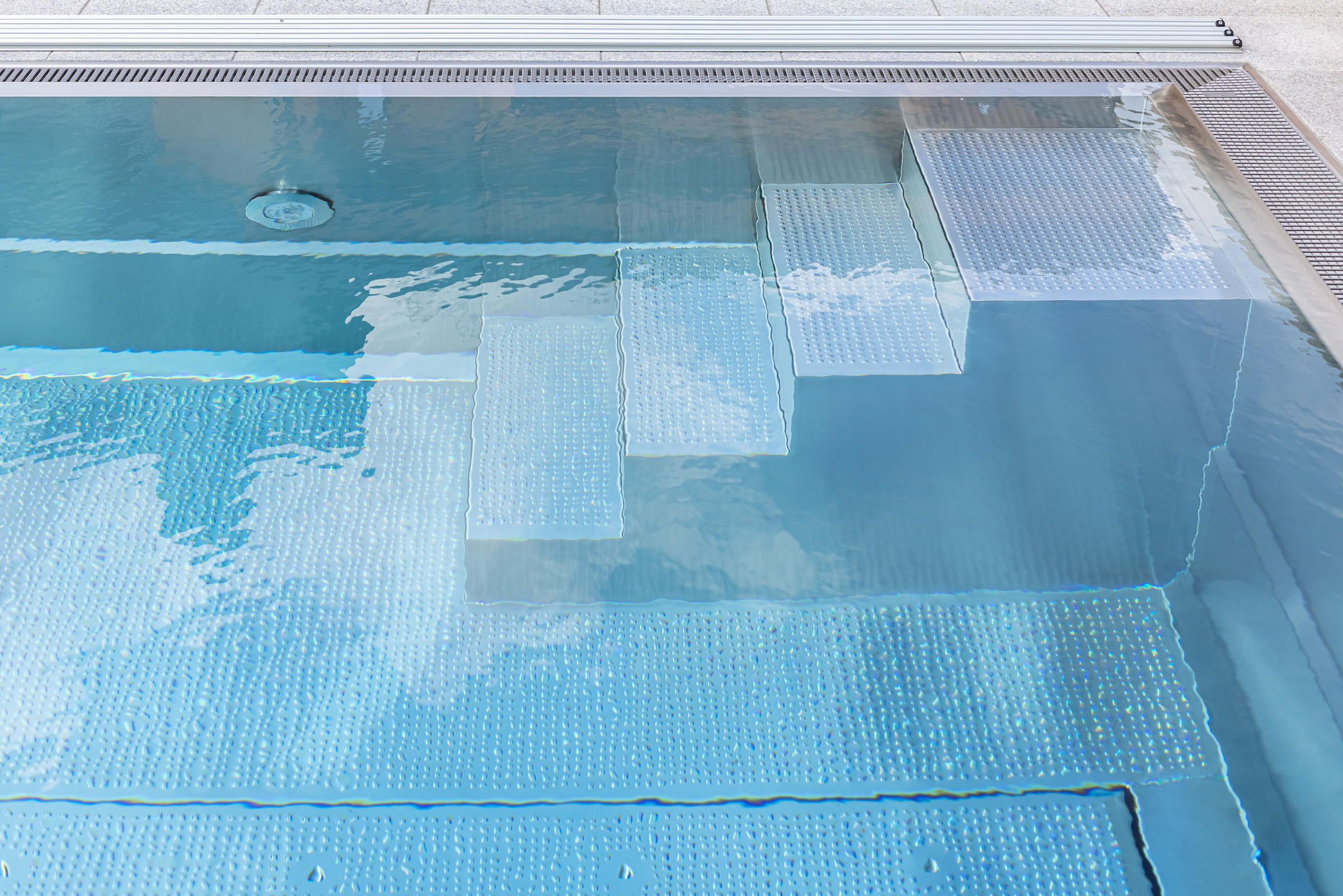 Edelstahlpool Treppe Gerade Edelstahlpool Treppe Gerade