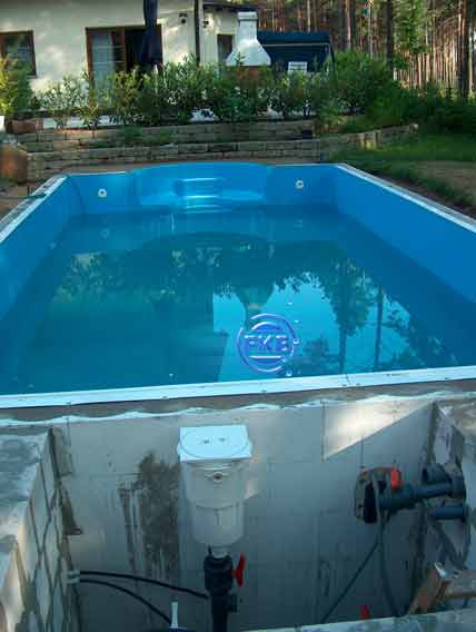Pool Technikschacht